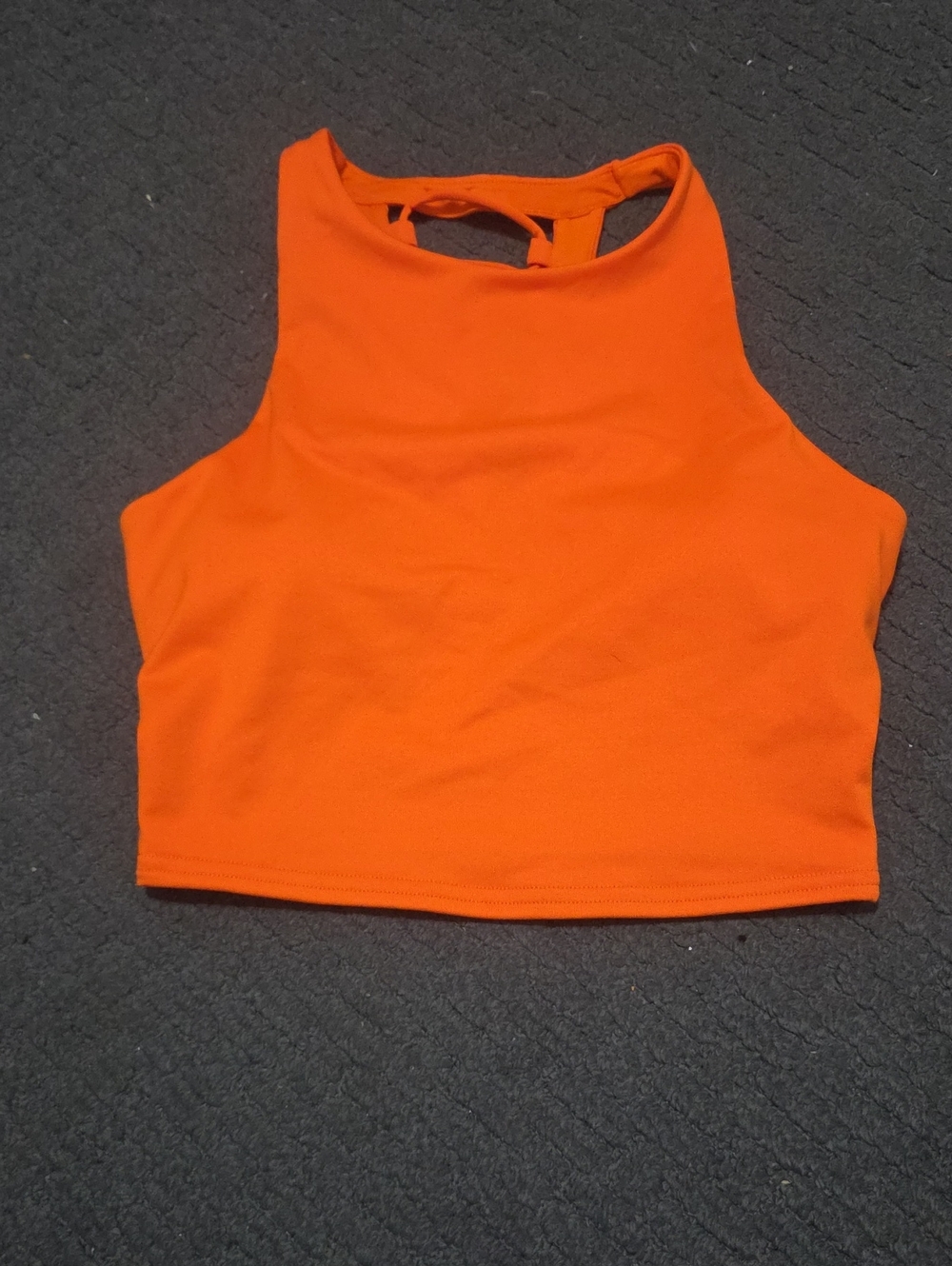 ALO Yoga Movement Crop Top Sports Bra With Corset Style Lace Up Back